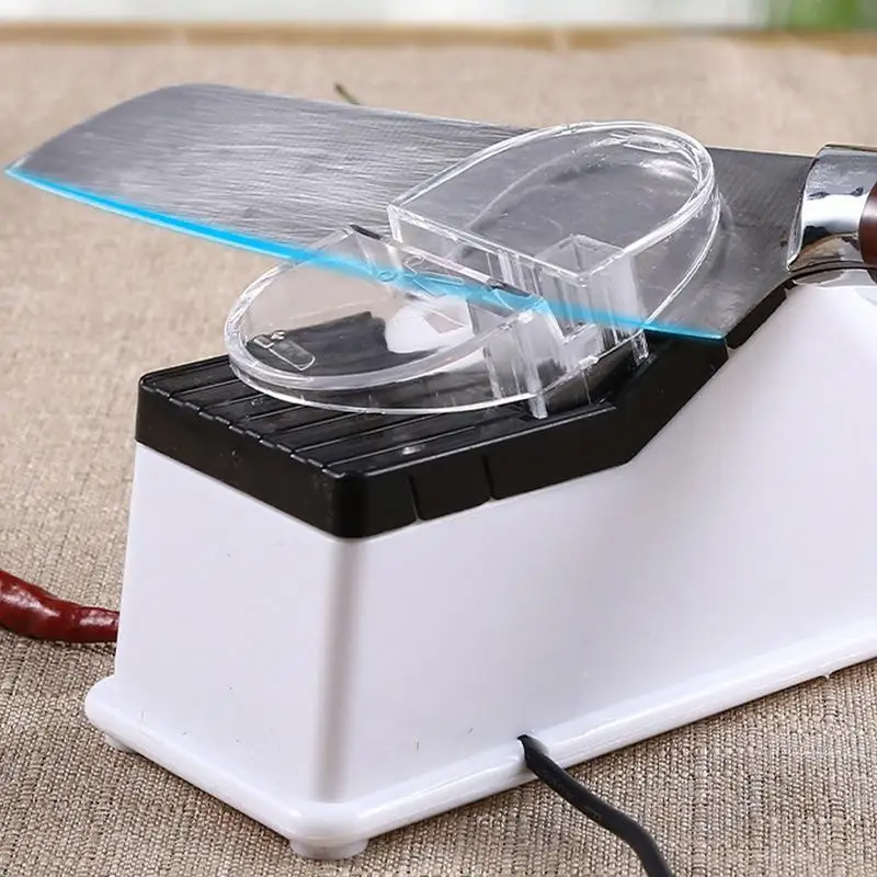 Afiador de cortador elétrico multifuncional, máquina de afiar facas, utensílios de cozinha para afiar e polimento rápido