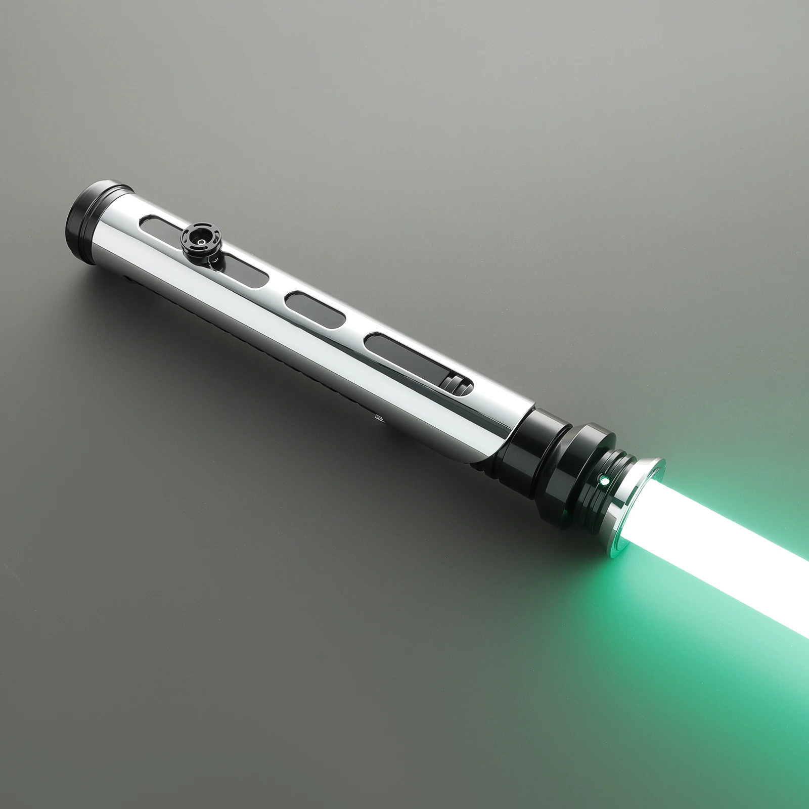 DamienSaber Qui-Gon Jinn Lightsaber Xeno3.0 Pixel Sensitive Smooth Swing Light Sabers Force Heavy Dueling Metal Handle Bluetooth