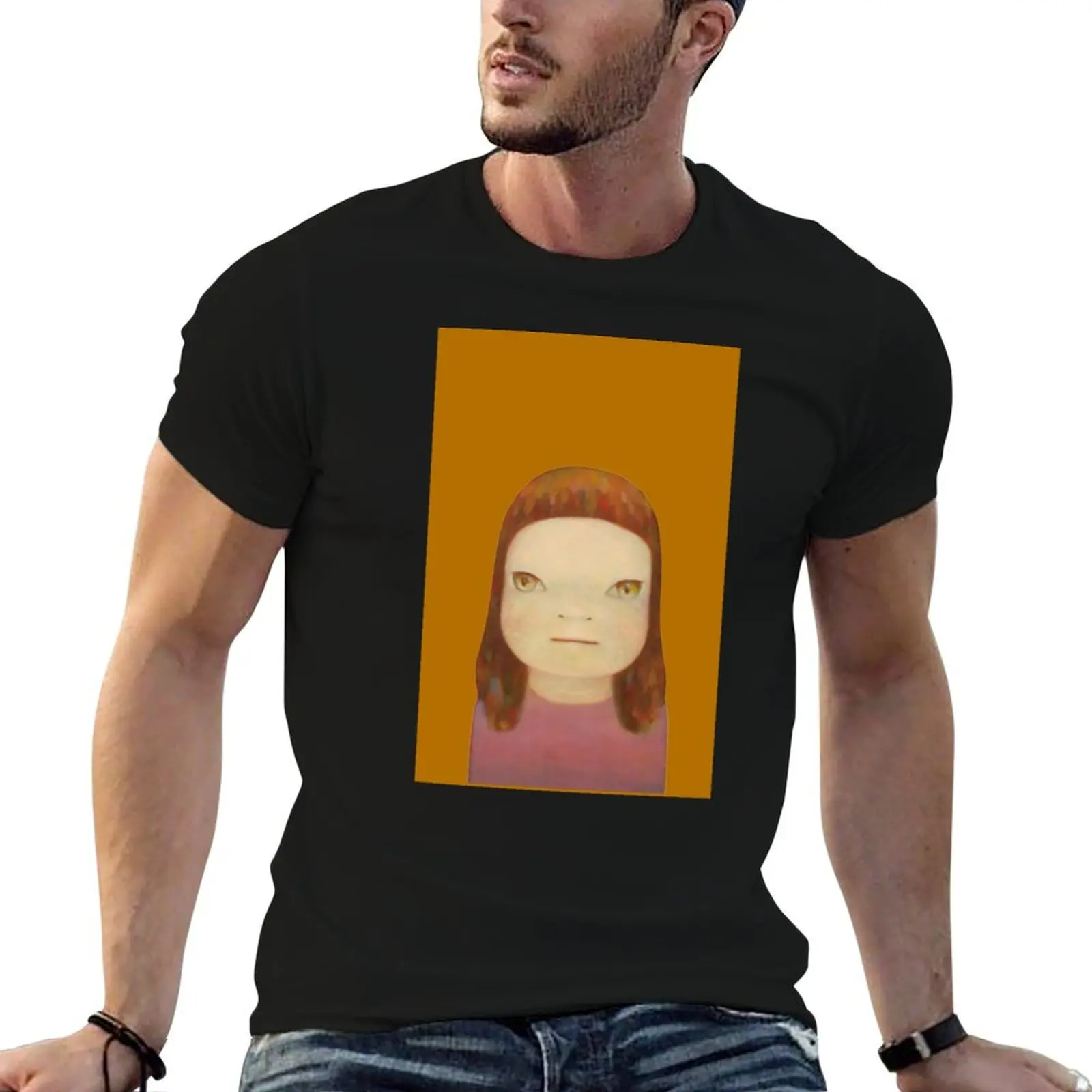 

yoshimoto nara pic T-Shirt man t shirts for men casual graphic t shirts for man T-Shirt