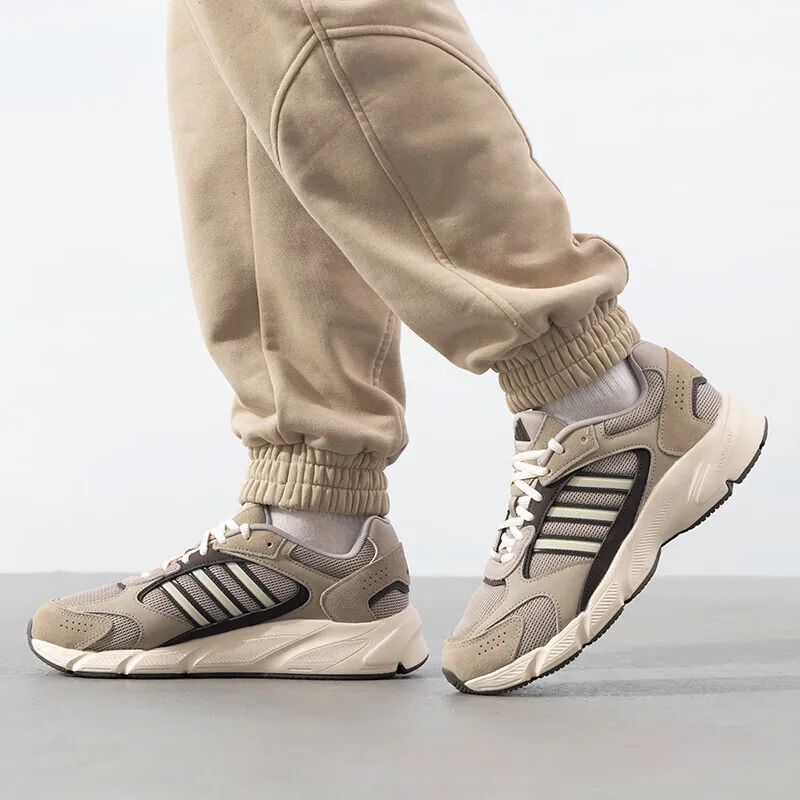 Sepatu Pria Adidas 2025 Sepatu Kasual Olahraga Bantalan Bersirkulasi Ringan Baru JH6845