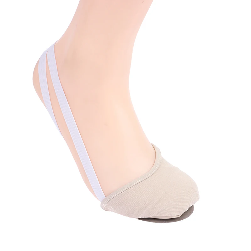 Rhythmic Gymnastic Shoes Soft Half Socks Kids Professional Competition Soft Sole Shoes Protect Elastic Skin Color Dance Shoes