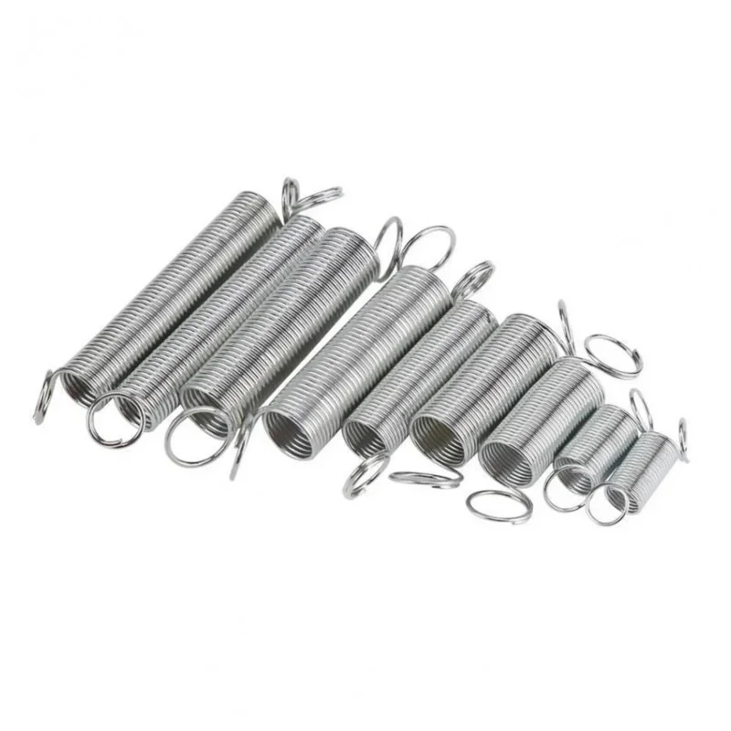 200Pcs Compression and Extension Spring Assortment Kit Steel Coil Tension Springs Set with Box for Automotive Mechanical Repair