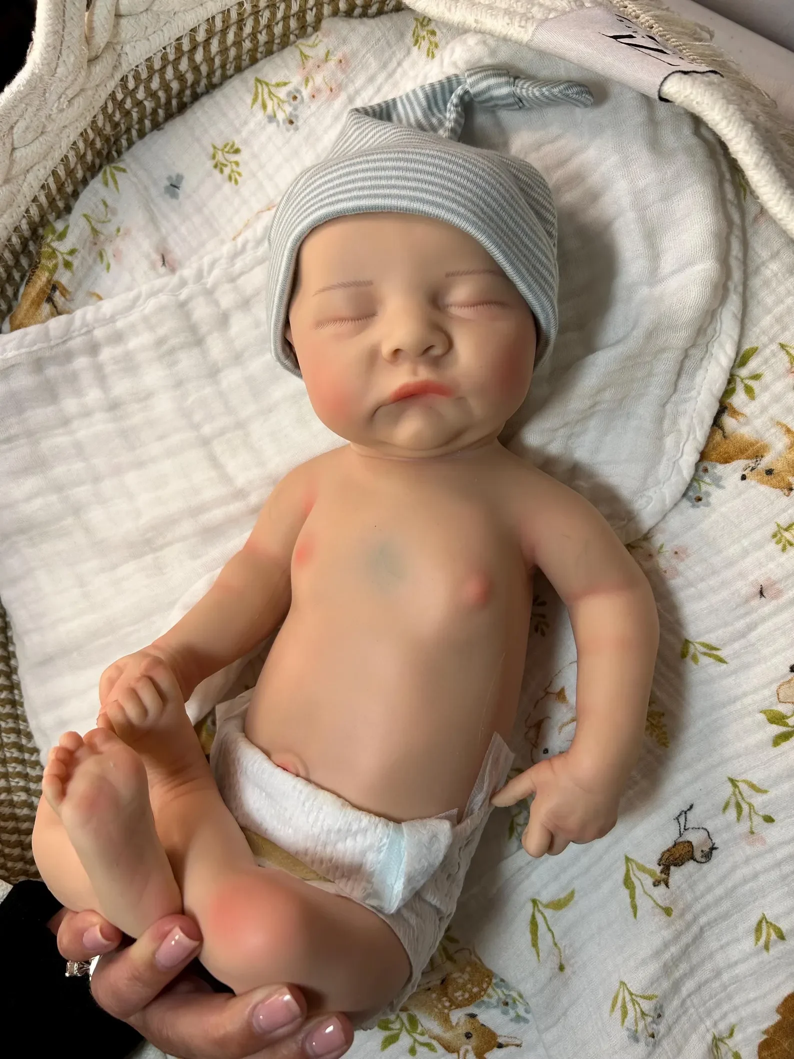 Kan Wasbaar/Open Mond 40 Cm Levi Hele Lichaam Stevige Siliconen Pasgeboren Jongen Pop Levensechte Echte Bebe Reborn Corpo de Siliconen Pop