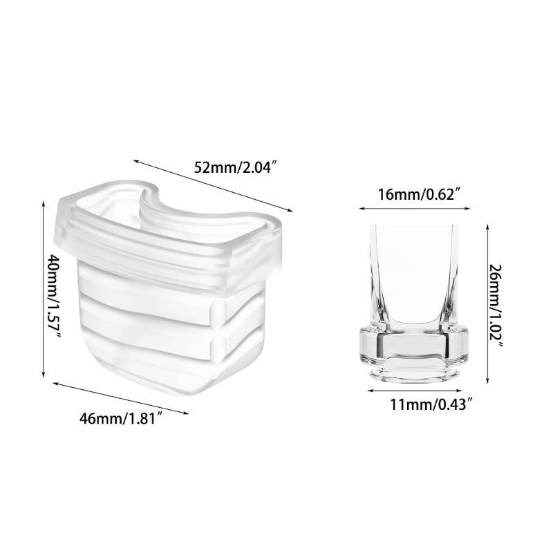 Valvole in silicone comode durevoli Attacchi per tiralatte Installazione semplice D5QA