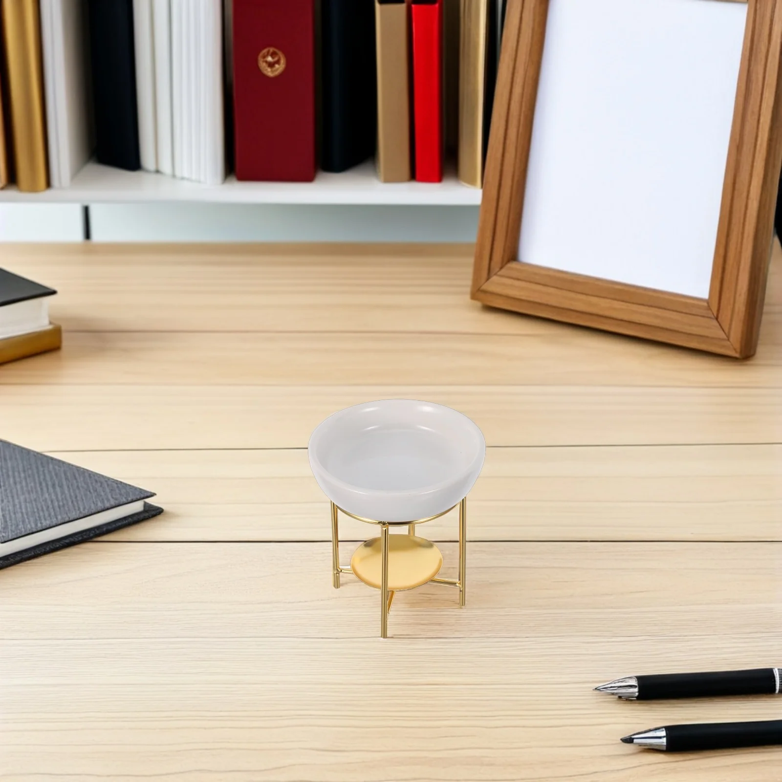 

Aroma Essential Oil Heater Electric Adjustable Temperature 220V Oil Warmer Diffuser for Home Office Relaxing