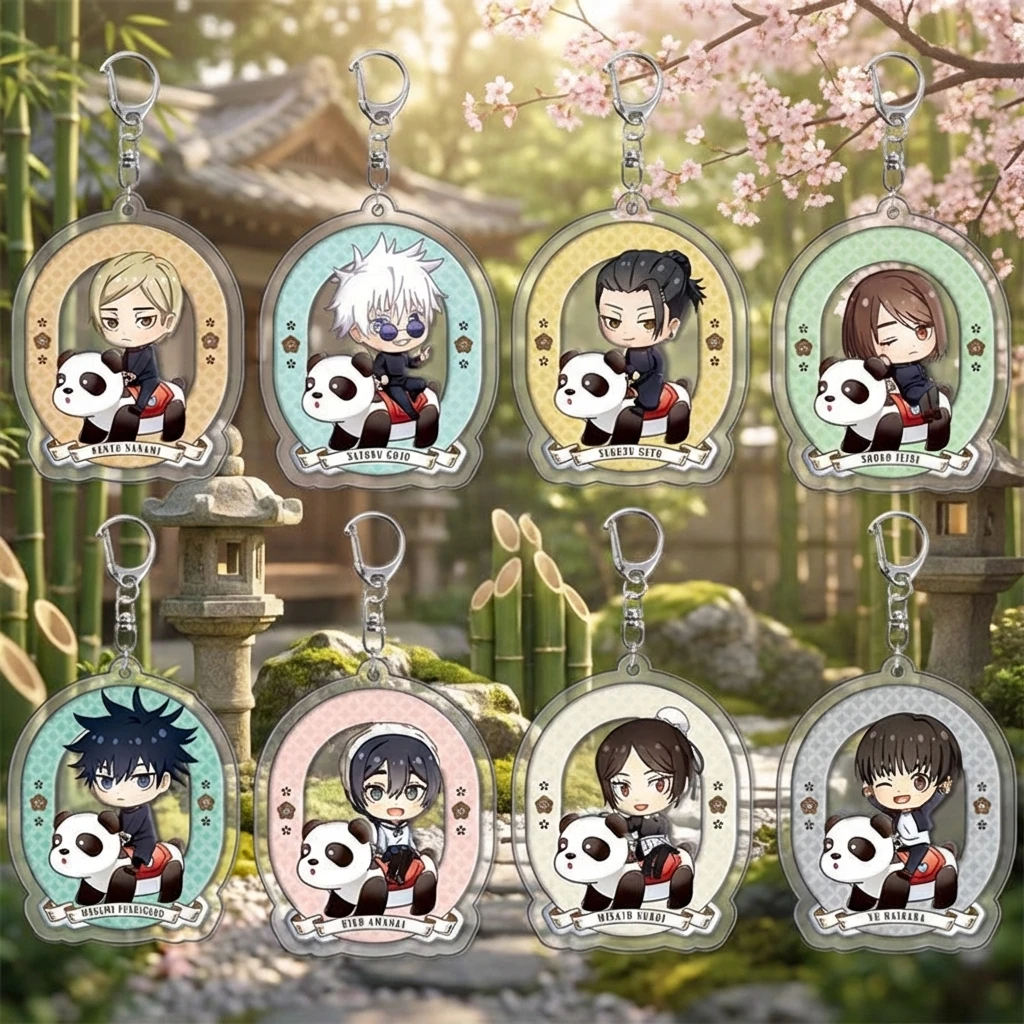 

Акриловый брелок для ключей в стиле аниме Jujutsu Kaisen с Юдзи Итадори, аниме-мерч, в наличии, дропшиппинг
