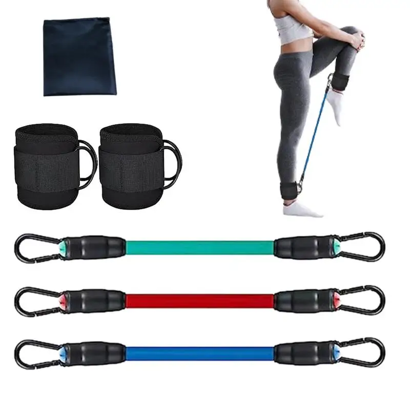 Ankle Bands Resistance Bands For Leg Butt Training Legs Resistance Bands With Ankle Strap For Women & Men Glutes Workout