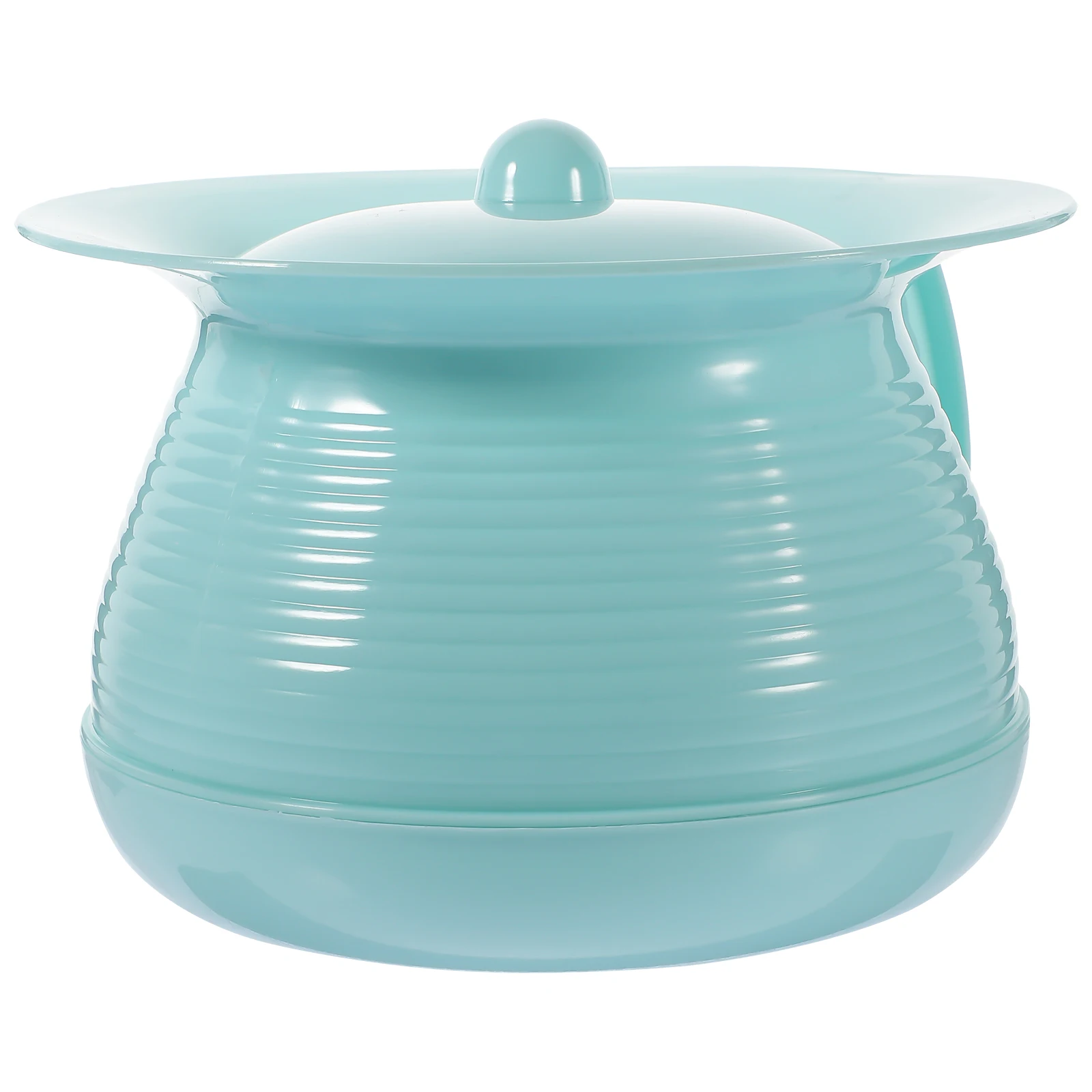 وعاء غرفة الأطفال سميك من البلاستيك مبولة منزلية للأطفال والكبار والمسنين والمعاقين مقلاة سرير محمولة متعددة الوظائف #4