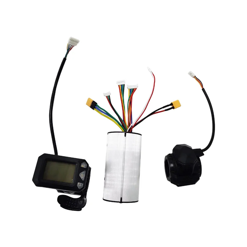 36V Elektroroller Controller + LCD-Display Beschleuniger + Bremsmotor Controller Elektroroller Beschleuniger Set Teile