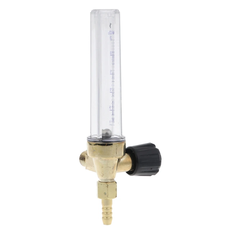 High Quality 1/4PT Thread 7mm Barb Argon Ar CO2 Gas Flow Meter Ar Welding Regulator 0.35 MPA