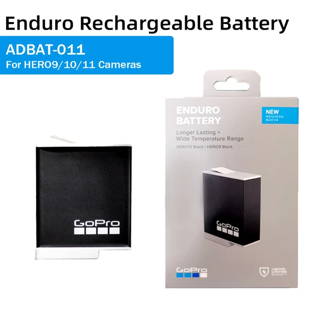 ☆②-GoPro Official Enduro Battery / Charger for HERO 12 11 10 9 Black Go Pro  Battery / Charger Original New Accessory New - AliExpress