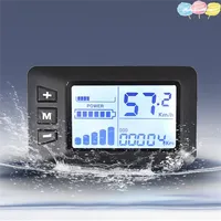 Electric Bike Ebike Accessories Controller G51 LCD Display 5Pin Electric Scooter Accelerator Waterproof Connector