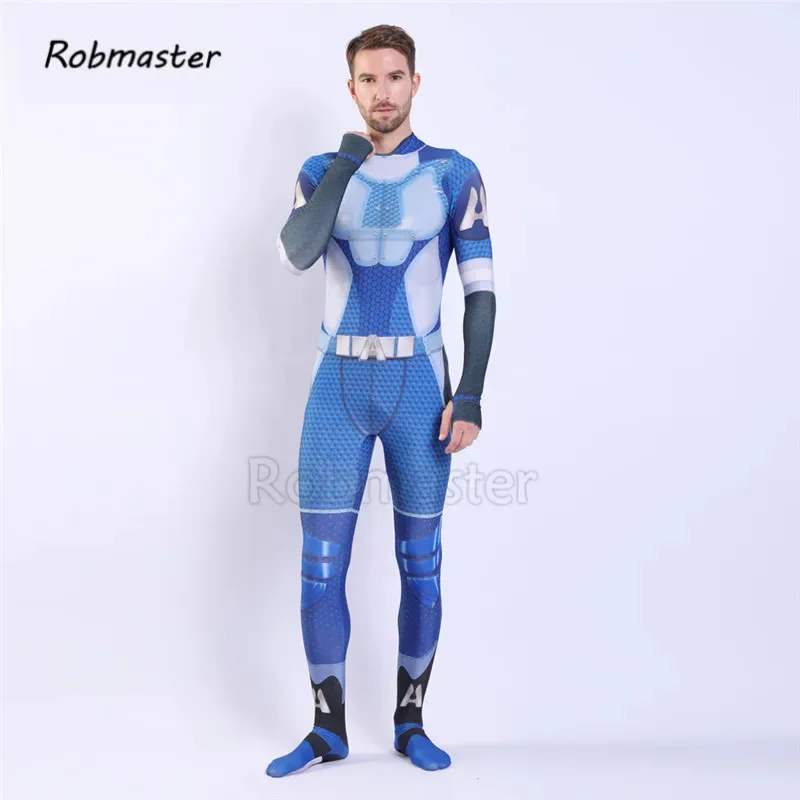 الأولاد تأثيري 3D دنة Zentai الكبار الاطفال سبعة هوملاندر A-قطار العميق ضوء النجوم ارتداءها ازياء ob;8