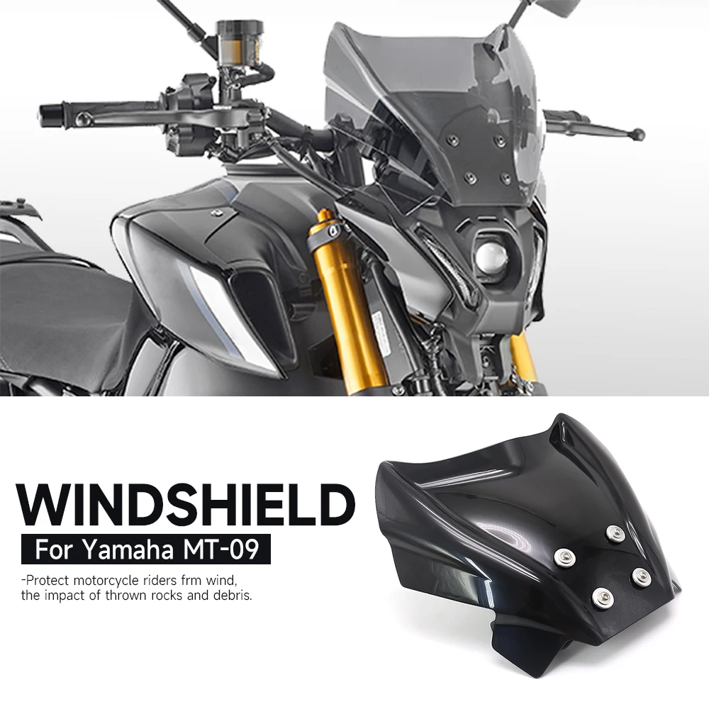 

Motorcycle Accessories Givi Windshield For YAMAHA MT09 MT-09 mt09 SP 2021 Windscreen Wind Shield Screen Kit Deflector Fairing