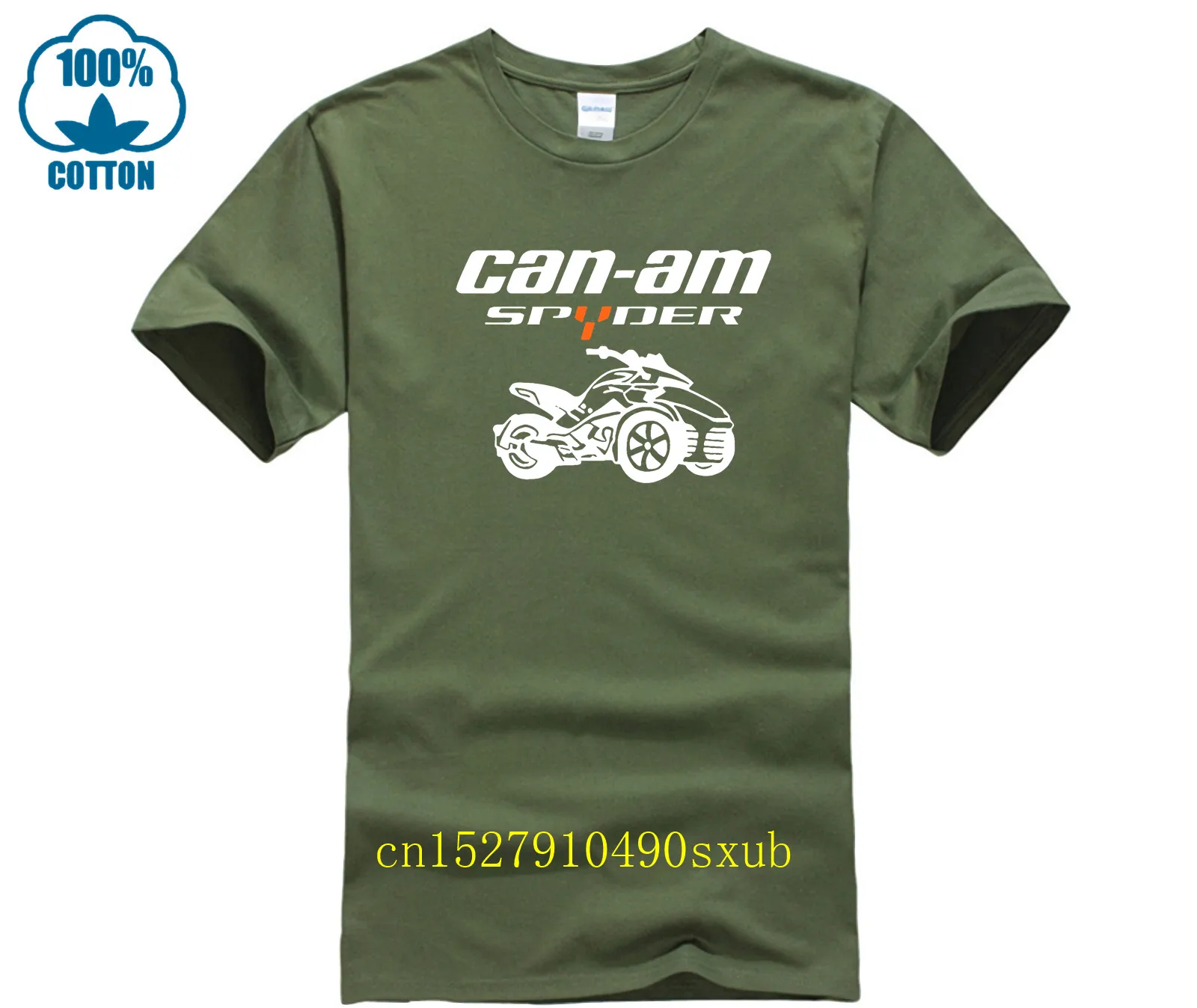 Cool Man New Brp Can am F3 Men s Printed T shirt Tops Graphic Tee Casual