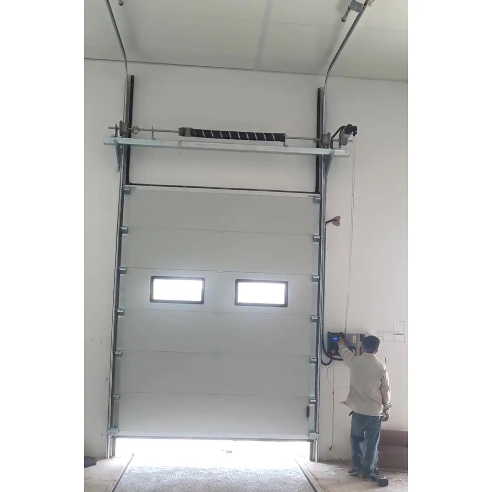 

Windproof and Thermal Insulation Sectional Overhead Door