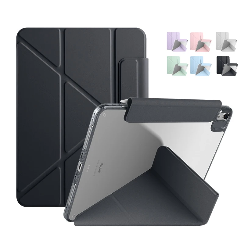 

Чехол для iPad Air Mini Pro 11 12.9 13 10.2 10.9 A16 2025 2026 с подставкой, акриловый, прозрачный, для 4-го, 5-го, 6-го, 7-го, 8-го, 9-го, 10-го, 11-го, 12-го поколений