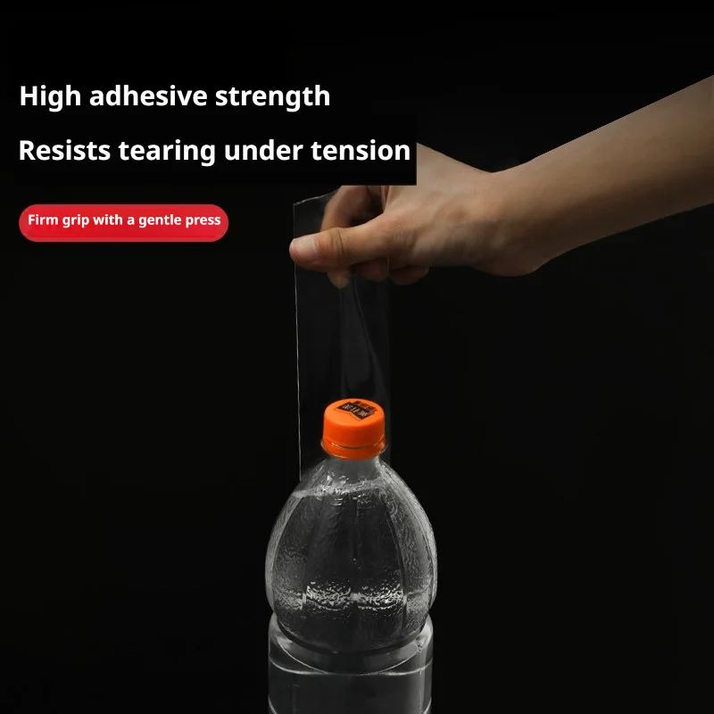 Tearable Non-Marking Double-Sided Nano Tape, Super Strong High Viscosity No-Drill Wall Adhesive Film Sticker for Home Use