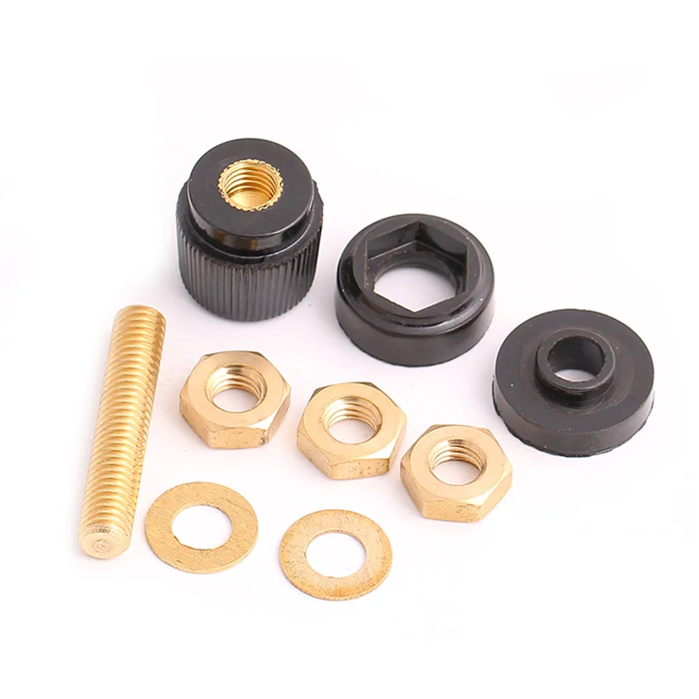 JS-555 M8 8 мм медные клеммы, клеммы для переплета, клеммы для источника питания, сварочный аппарат, инверторный разъем