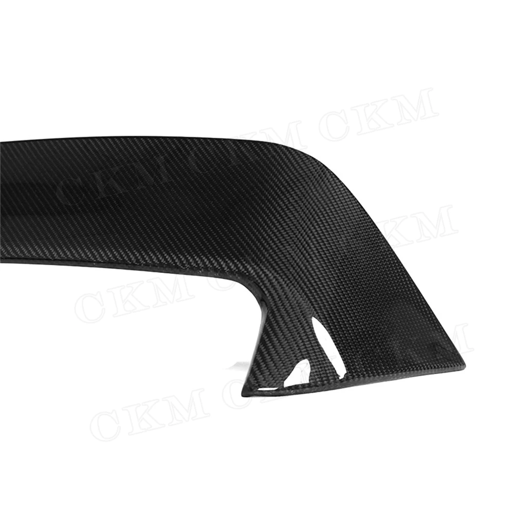 

CKMUUER For Golf MK7 Carbon Fiber for Volkswagen VW Golf 7 VII MK7 7.5 GTI R 2014-2020 Rear Roof Spoiler Trunk Trim Wings