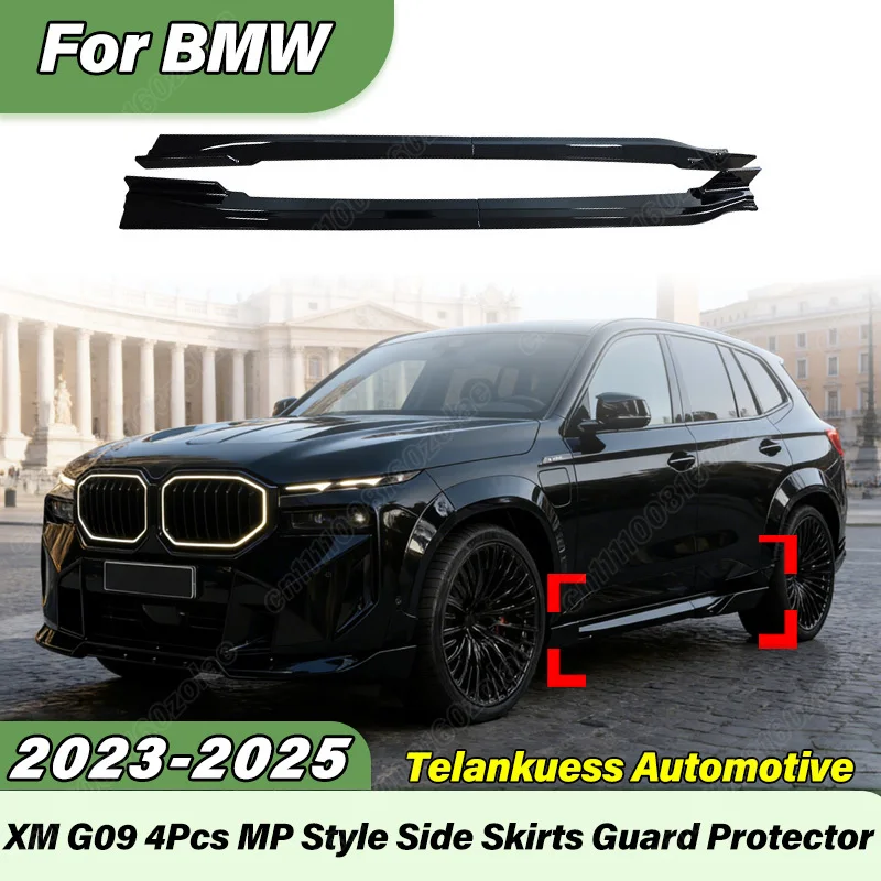 

For BMW XM G09 2023 2024 2025 Car Darth Vader MP Style Rear Bumper Diffuser Sports Racing Rear Valance Body Modification Kit
