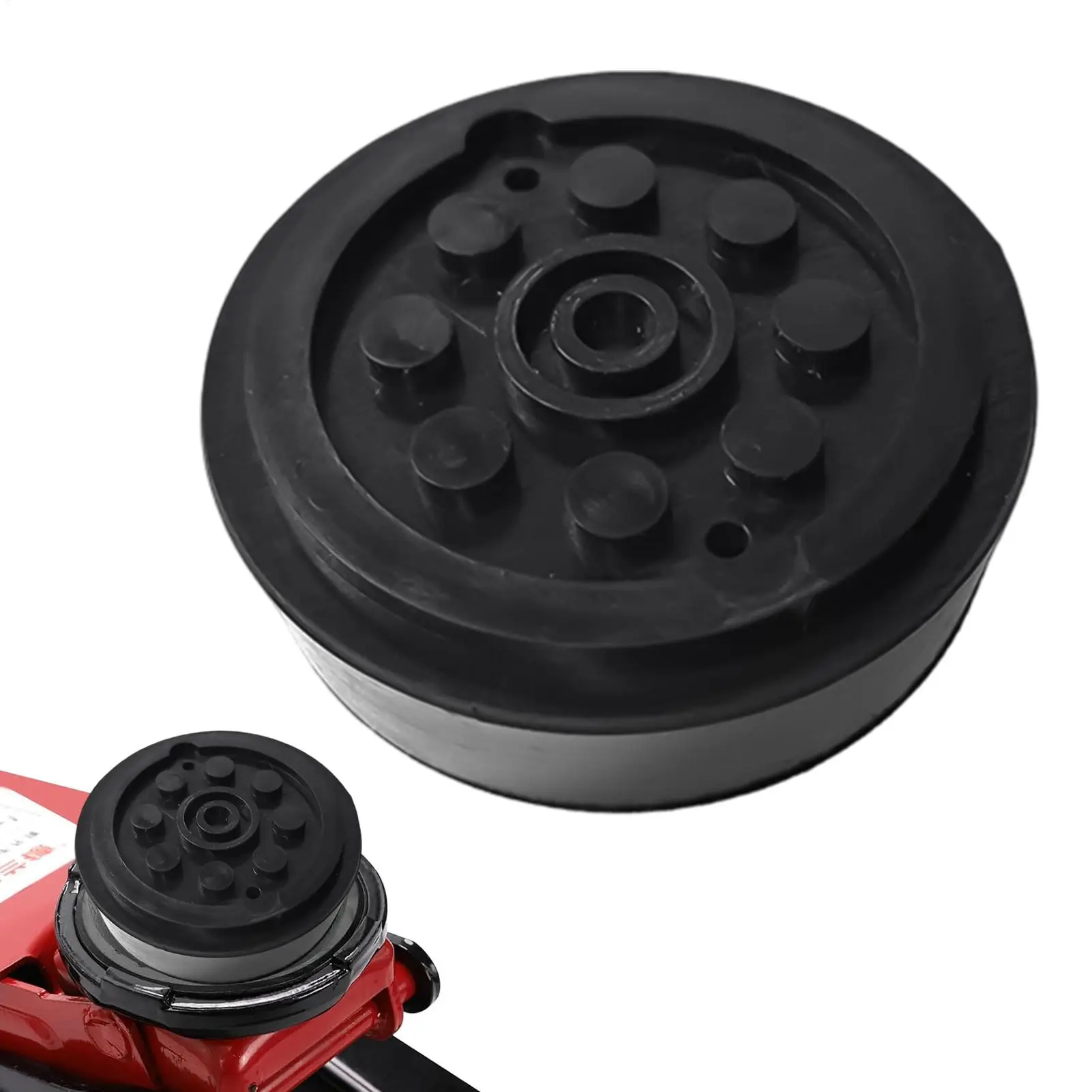 

Car Jack Pad Anti-Slip Rubber Lifting Protection Block for Car Maintenence Pinch Weld Jack Pad for SUVs Sedans Pickups Vehicles