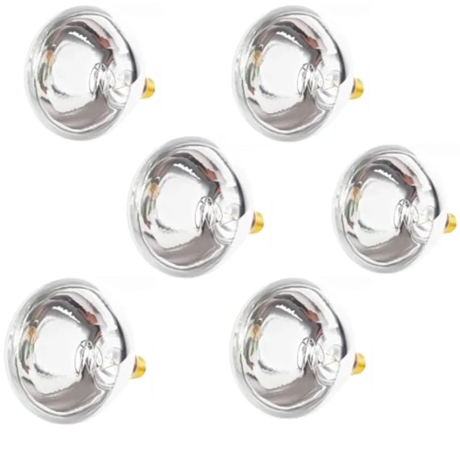 

Pack Heat Lamp Bulb Replacements for Food Heat Lamp 250W Heat Lamp Light Bulbs Infrared Heat Bulb 120v Heating Lightbulbs with