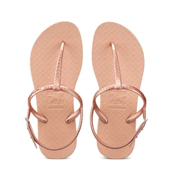 2025 New Starfish Rhinestone Non-slip Sandals Women's Fashion Trend Wearing Flip Flops Sandals Beach Shoes Flat Roman Sandals