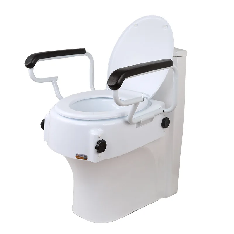 

Elderly toilet height increase device with armrest cover Toilet toilet portable height increase pad Rehabilitation care