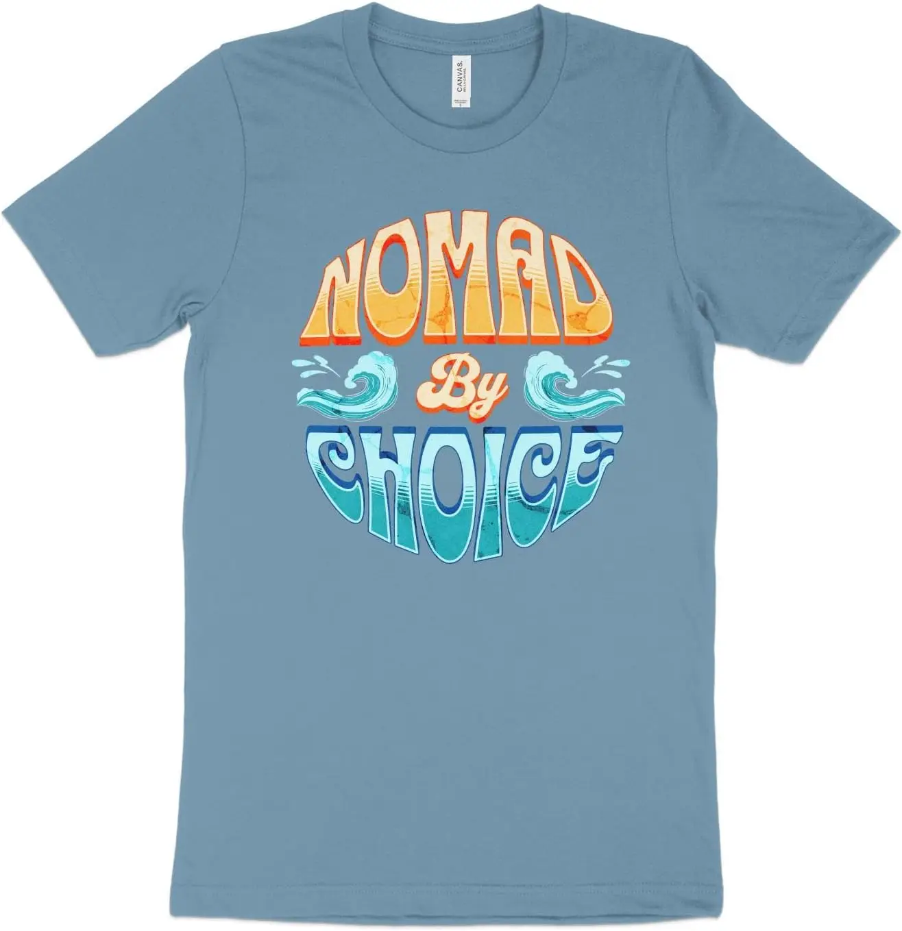 Nomad by Choice Shirt, Digital Nomad T-Shirt  Tees High Quality 100%Cotton Short Sleeve