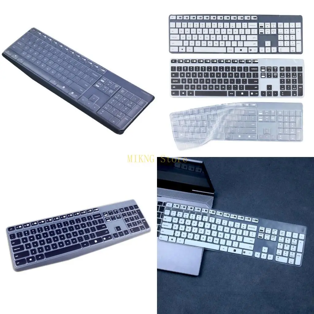 Cubierta teclado silicona para K235 K375 MK235 MK315 impermeable y a prueba polvo protege contra derrames y desechos mejor venta