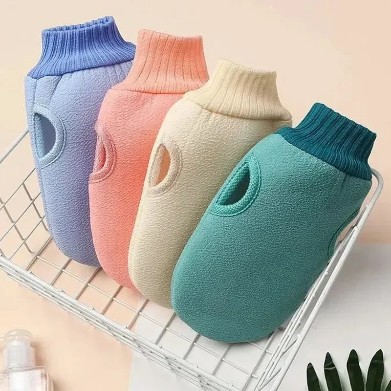 New Bath For Peeling Exfoliating Body Cleaning Scrub Mitt Rub Dead Skin Gloves For Shower Body Brush Towel SPA Foam Body Massage