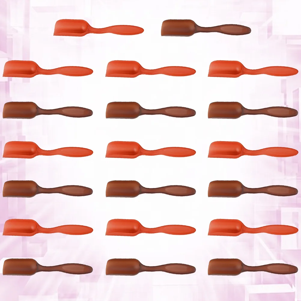 

50Pcs Plastic Tea Spoon Scoop Eco-Friendly Lightweight for Home Office Tearoom Coffee Flour Sugar Accessories Plastic Tea Spoon