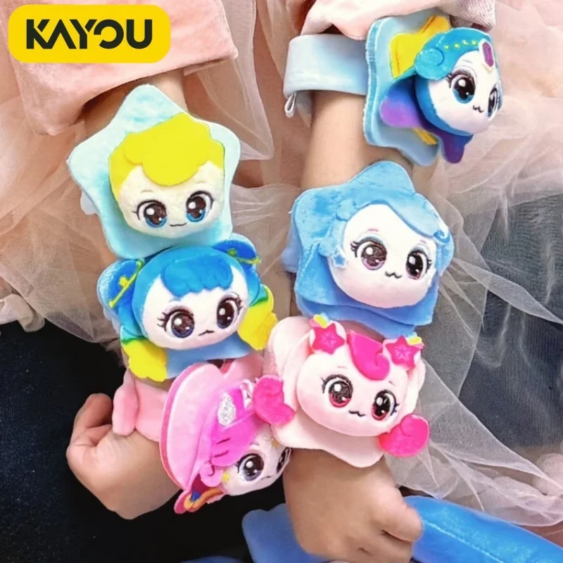 

Плюшевые браслеты-сюрпризы KAYOU: серия Teenieping Shining Meteor, официальные, оригинальные, милые игрушки-браслеты для девочек, подарки