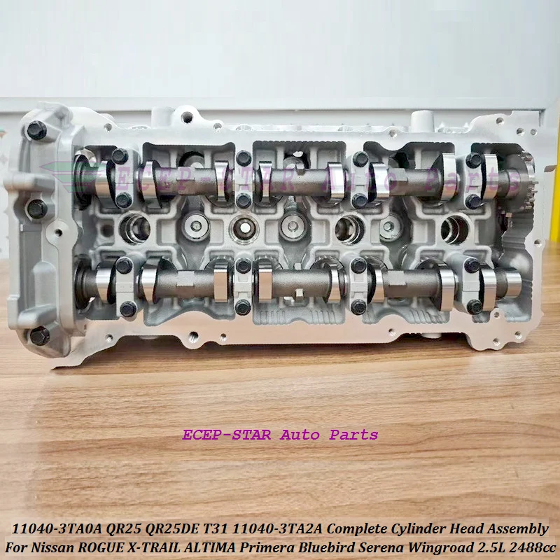 11040-3TA0A QR25 QR25-DE Complete Cylinder Head ASSY 11040-8H301 11040-JA00A 11040-MA00A For Nissan X-Trail Altima 11040-4JM0A