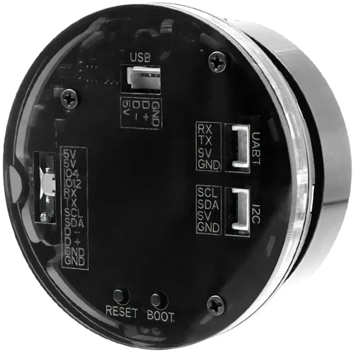 1.46inch-HMI - Rotary Display 360x360 IPS Round Touch Knob Screen Supports WiFi BLE UART//FPC Interface