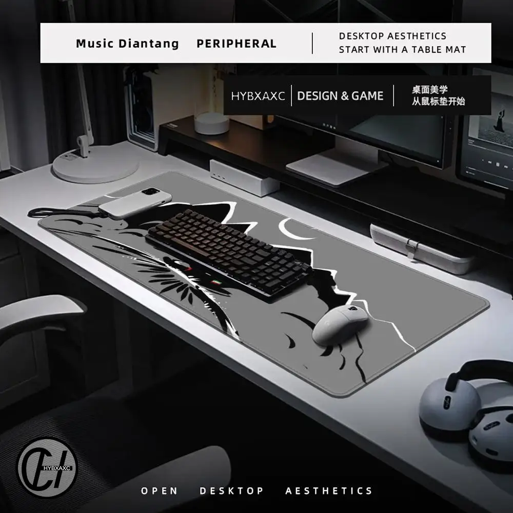 Mountain Mouse Pad Cute HD Desk Pad Extended Gaming Keyboard Mats Large 90x40cm XXL Gamer Mousepad