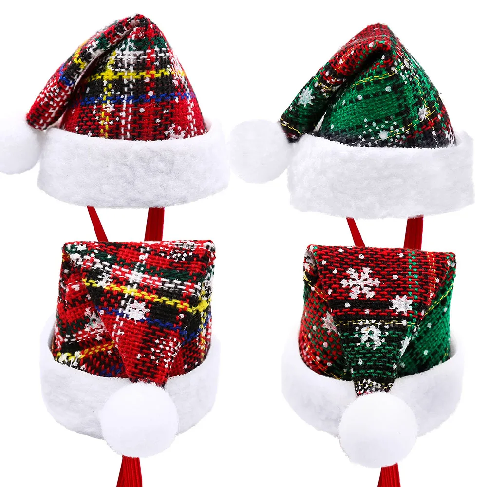 Christmas Pet Dog Hats Fashion  Christmas Hat Dog Party Decorate Pet Dog Caps Christmas Grooming Products For Small Dogs Cats