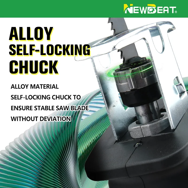 ZJZ NewBeat Electric Saber Saws Cut Machine Battery Portable Handheld Cordless Brushless Power Reciprocating Saw