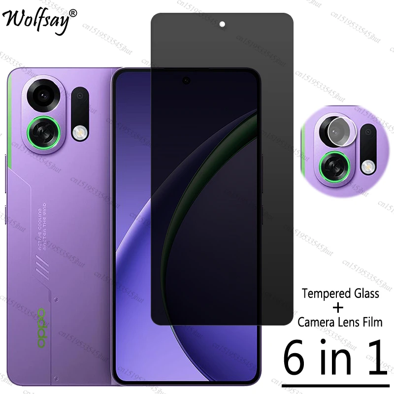 واقي شاشة الخصوصية لهاتف اوبو K13 توربو برو زجاج مقسى مضاد للتجسس اوبو K13 توربو برو زجاج لزجاج اوبو K13 توربو برو #1