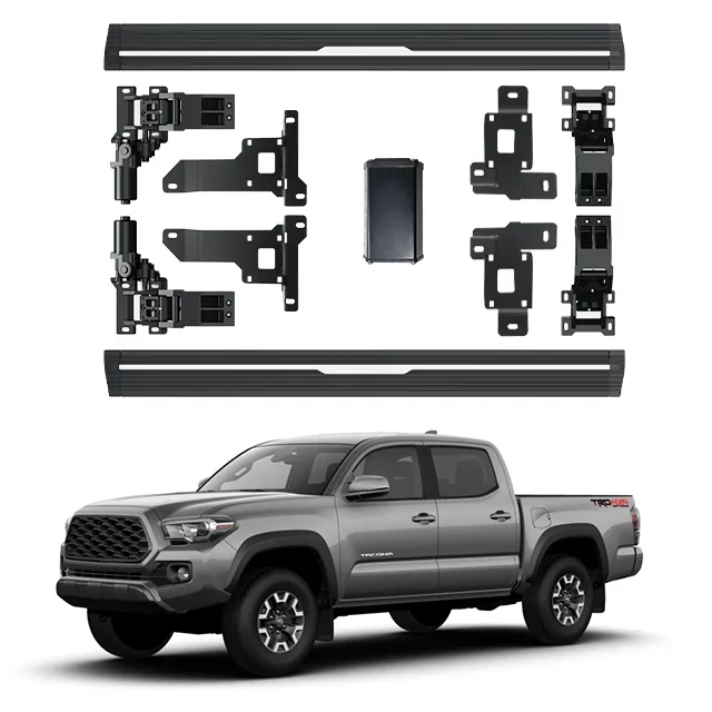 

Автоматический подъемник из алюминиевого сплава, подножка для TOYOTA TACOMA, подножка для кабины 2015 2023, боковой поднос