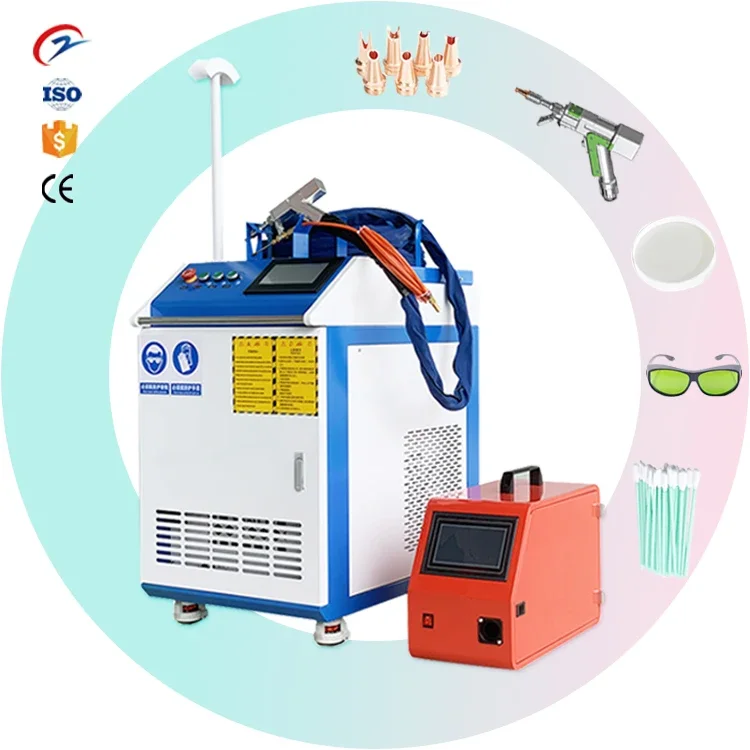 2024 Hot Sale 3 in 1  laser welding machine 1000w 1500w 2000w Handheld  For Metal Stainless Steel Aluminum