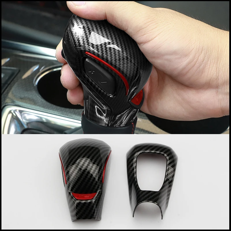 Car Styling Interior Gear Shift Lever Knob Handbrake Cover Sticker Trim For Chevrolet Equinox 2020 2021 2022 Auto Accessories