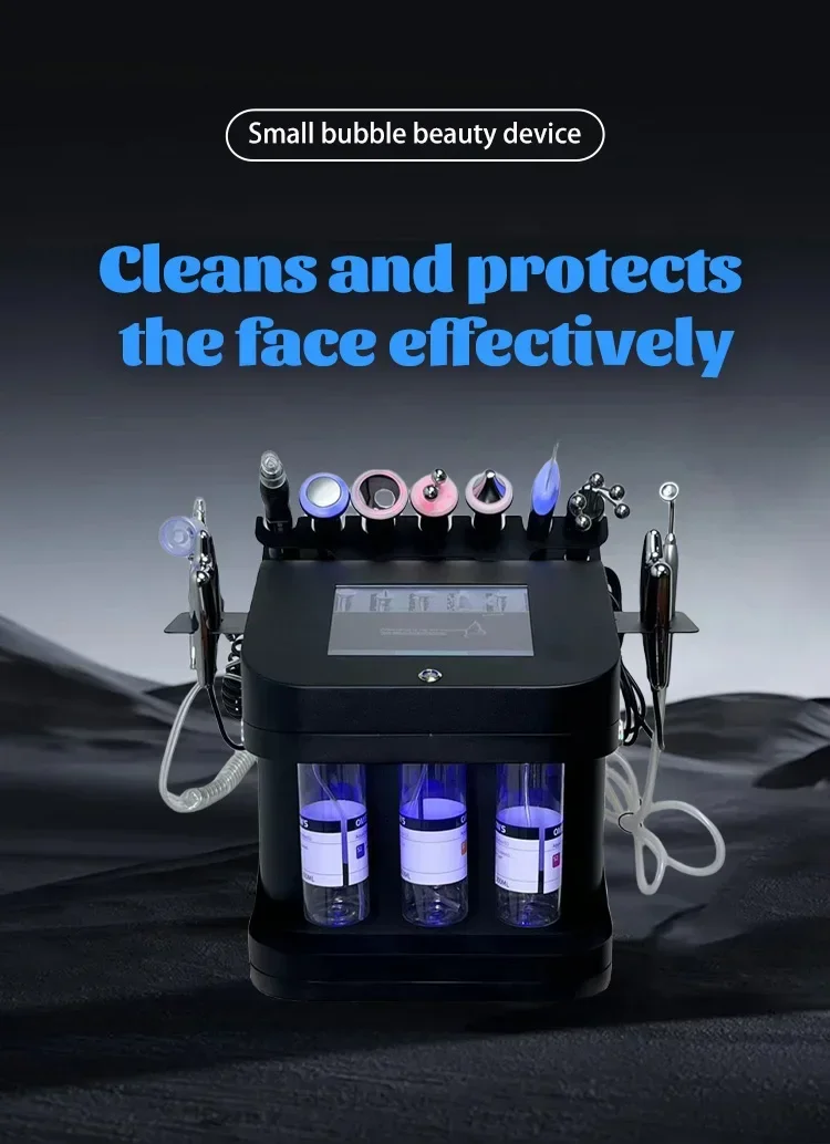 2025 hot sale Updated 10 In 1 facial Machine H2o2 Aqua Peeling Lift  Bubble Moisturizer Oxygn Machine