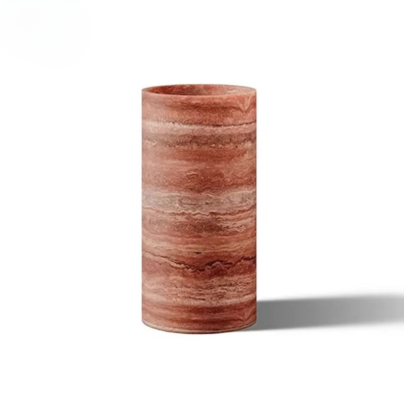 

Contemporary Marble Round Base Sink Free Stand Sink for Upscale Residential and Real Estate