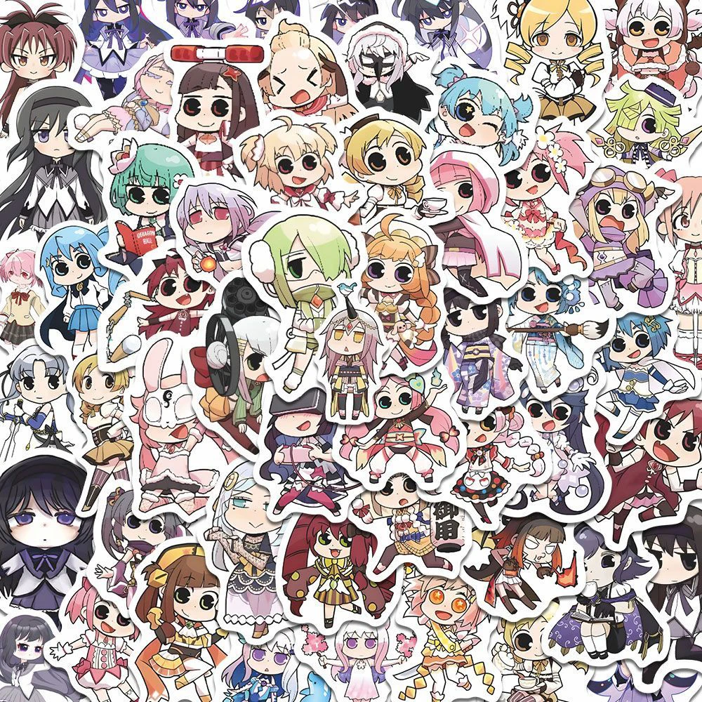

10/30/53pcs Madoka Magica Anime Stickers Kaname Madoka Sakura Kyouko Tomoe Mami Akemi Homura Miki Sayaka Momoe Nagisa Sticker