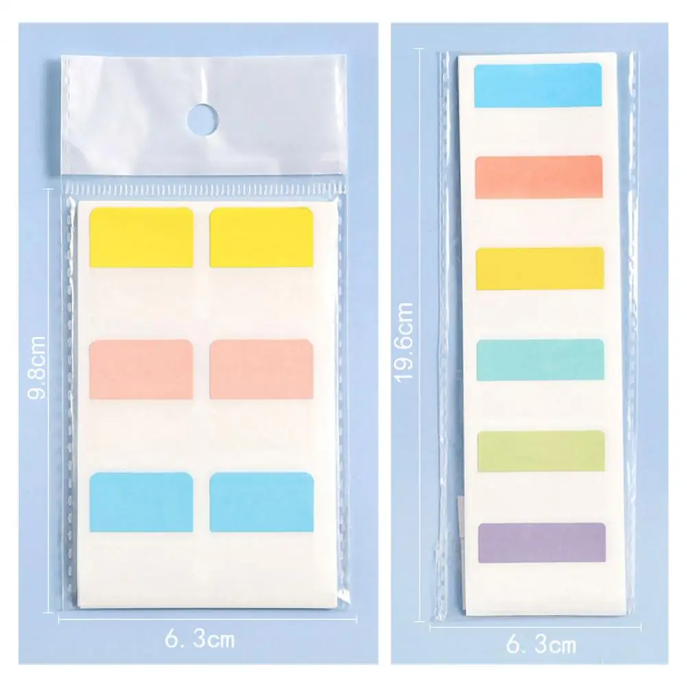 Sticky Note Board Rectangle Moniteur Buffet, Multicolore, Index, Carte, Guides, Portable, Ampa, Sync Ders, Message Board, 10Pcs, Sac