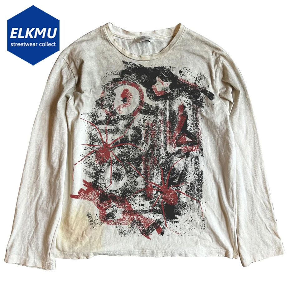 Vintage Gothic Oversized T-Shirts for Men