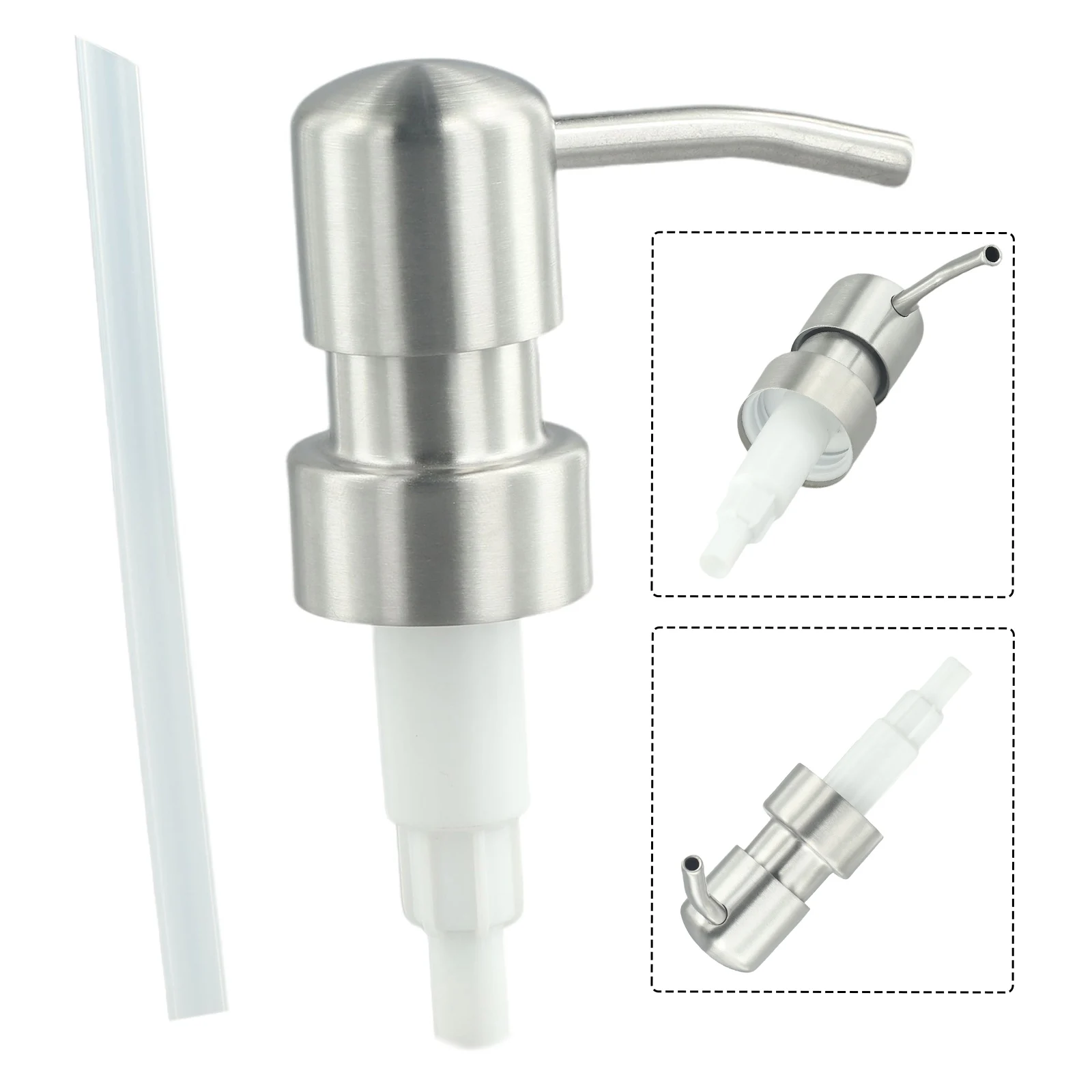 

High Quality Pump Head Lotion Dispenser DIY Fitting Home Hootel Part Push Type Replacement Tool Accessory Adapter