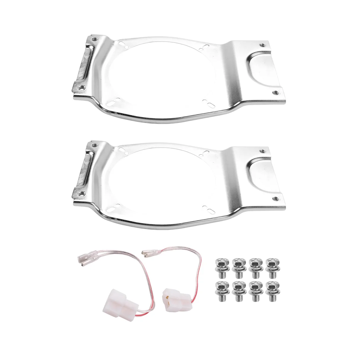 Car Rear 5 Inch Speaker Bracket Horn Bracket Kit with Wire Harness for Suzuki Jimny JB64 JB74W